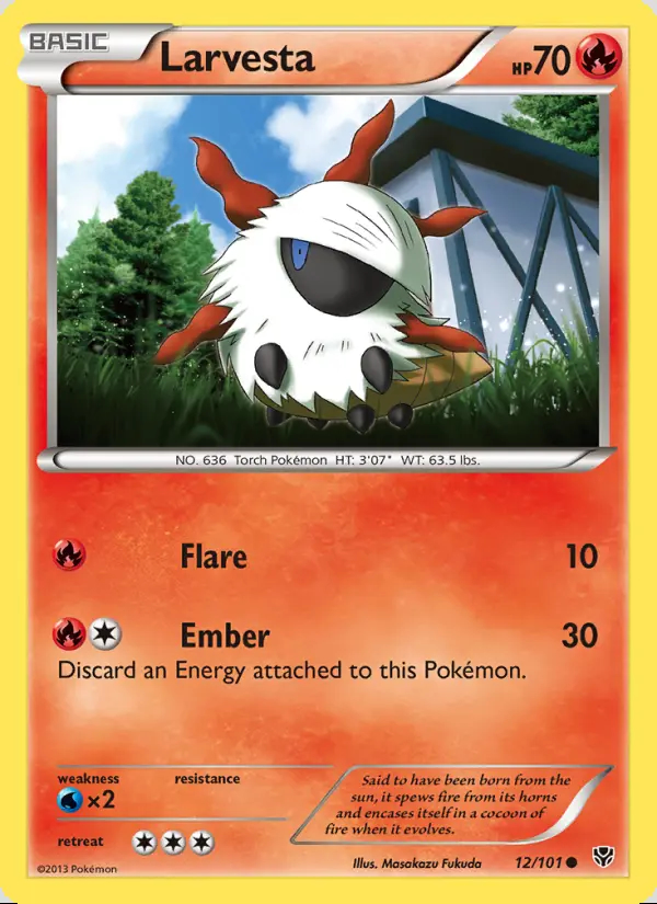 Image of the card Larvesta