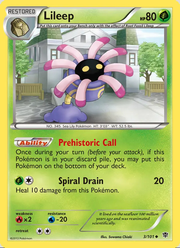 Image of the card Lileep