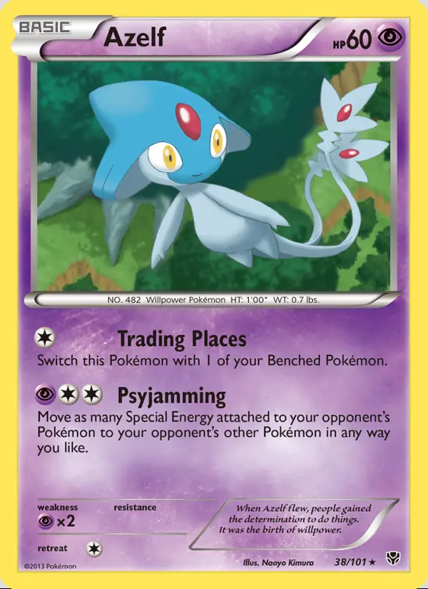 Image of the card Azelf