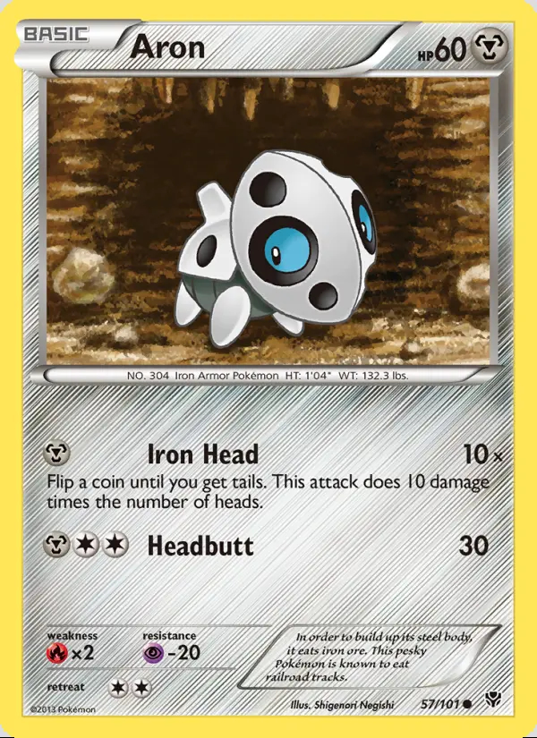 Image of the card Aron