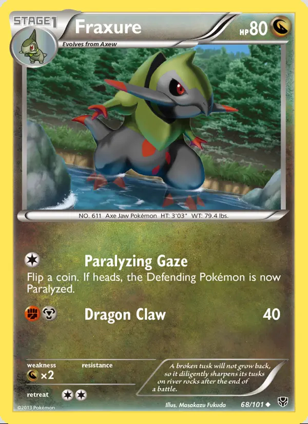 Image of the card Fraxure