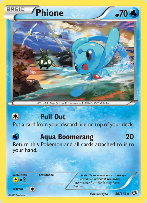 Image of the card Phione