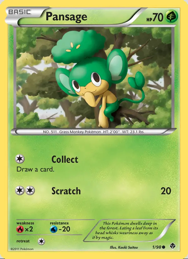 Image of the card Pansage