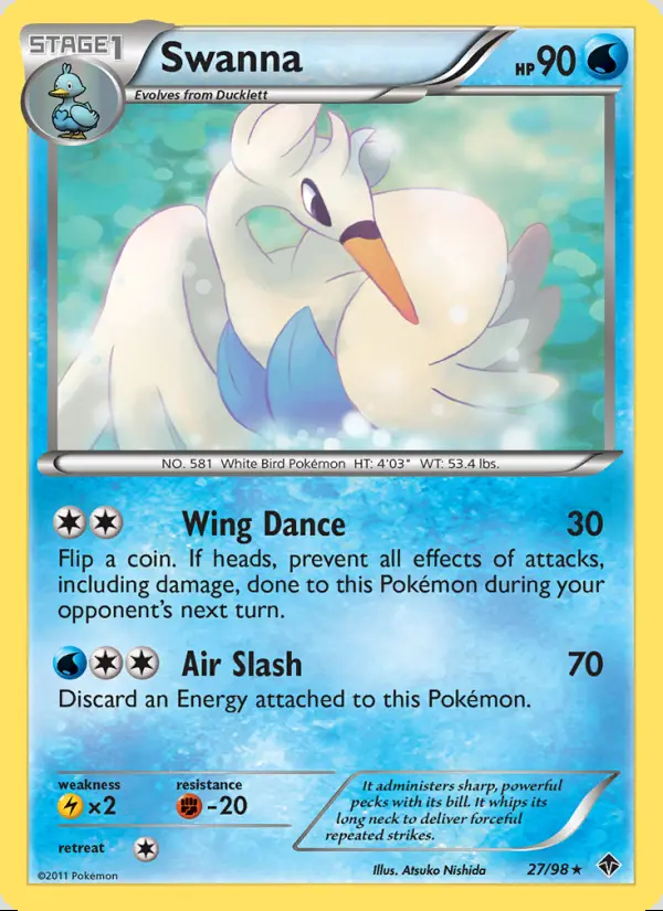 Image of the card Swanna