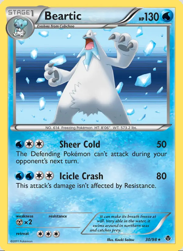 Image of the card Beartic