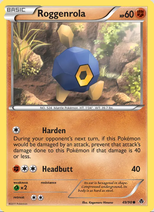 Image of the card Roggenrola