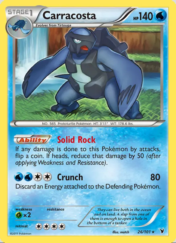 Image of the card Carracosta
