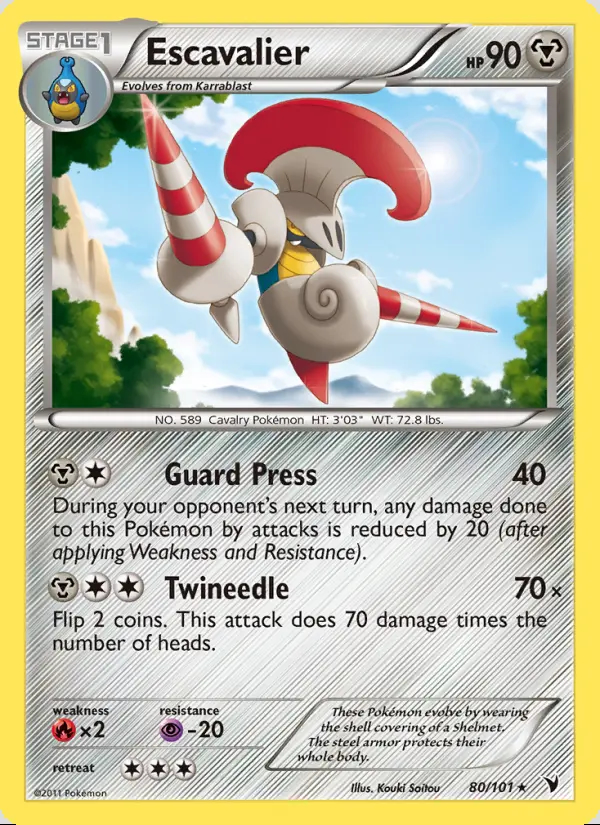 Image of the card Escavalier