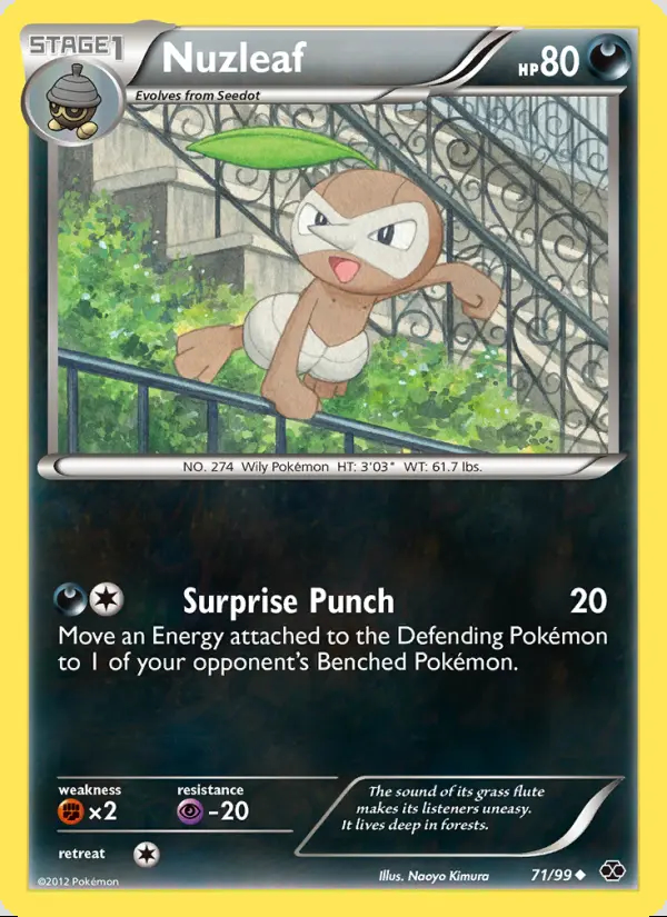 Image of the card Nuzleaf
