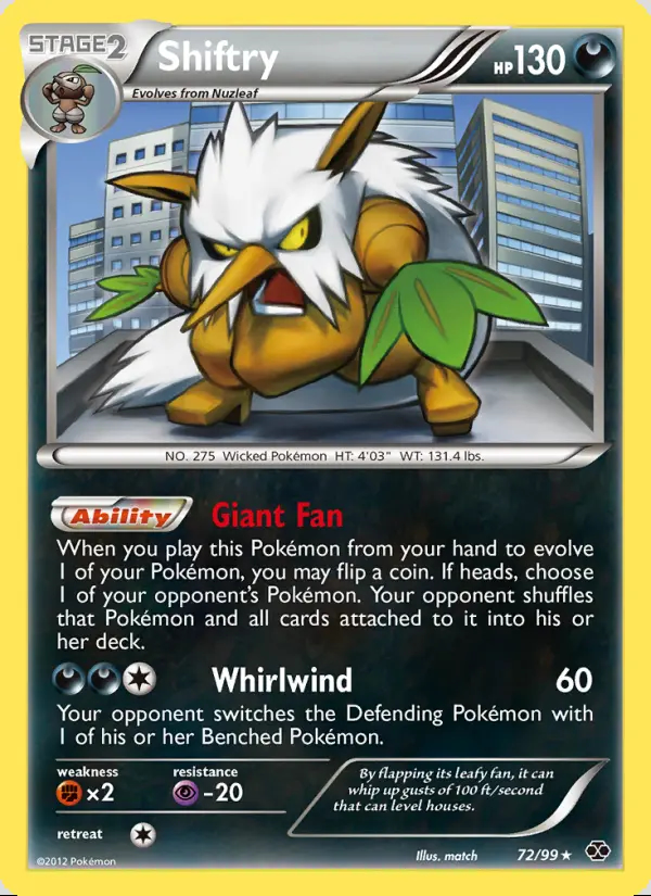 Image of the card Shiftry
