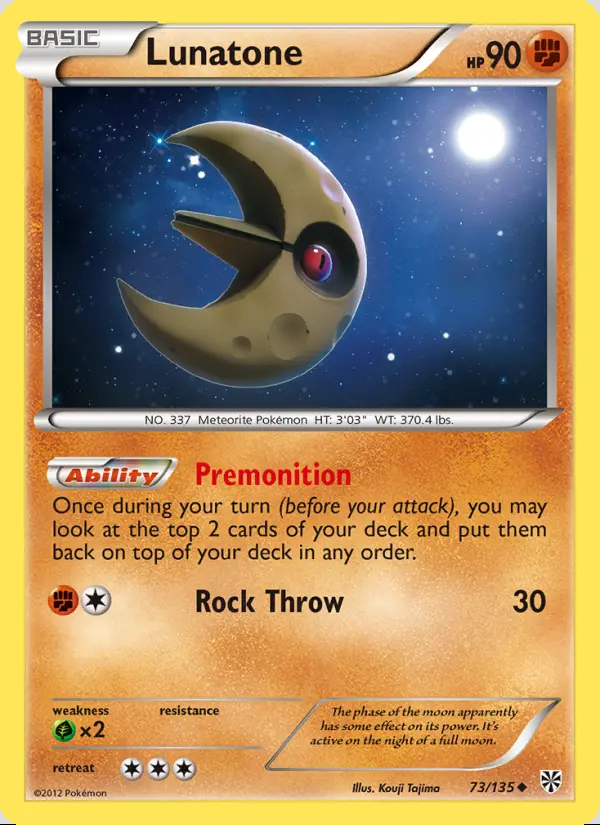 Image of the card Lunatone