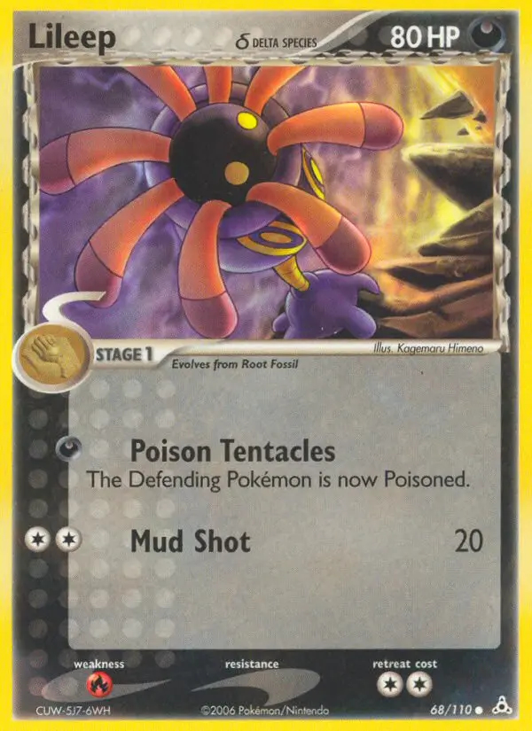 Image of the card Lileep δ