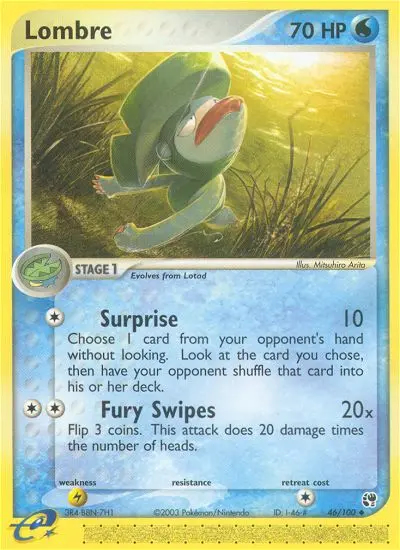 Image of the card Lombre