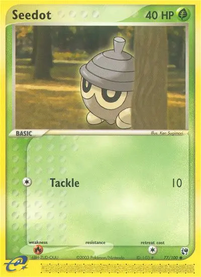 Image of the card Seedot