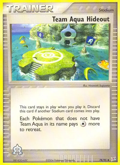 Image of the card Team Aqua Hideout
