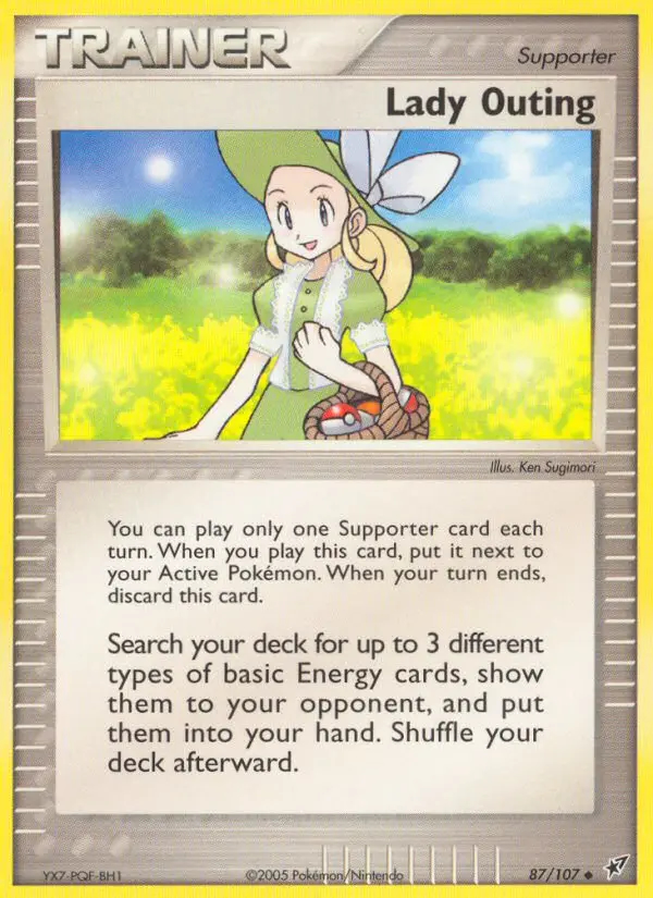 Image of the card Lady Outing