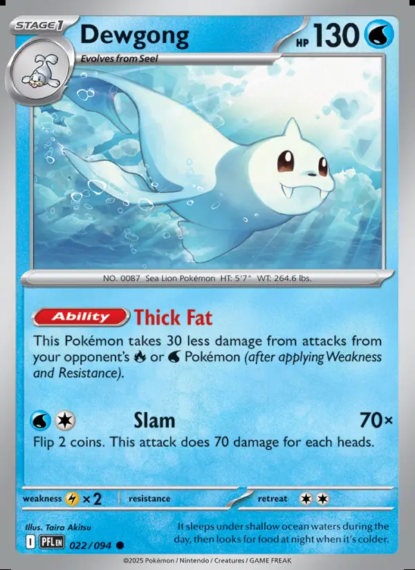 Image of the card Dewgong