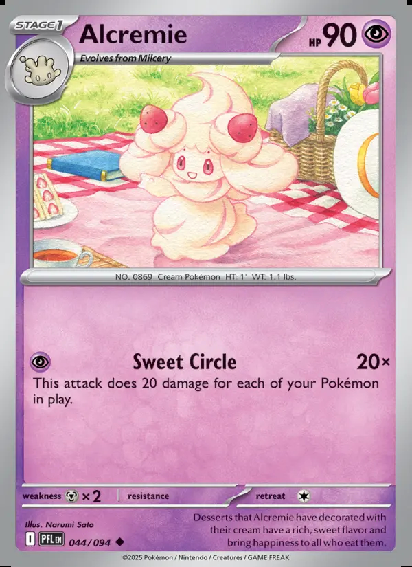 Image of the card Alcremie