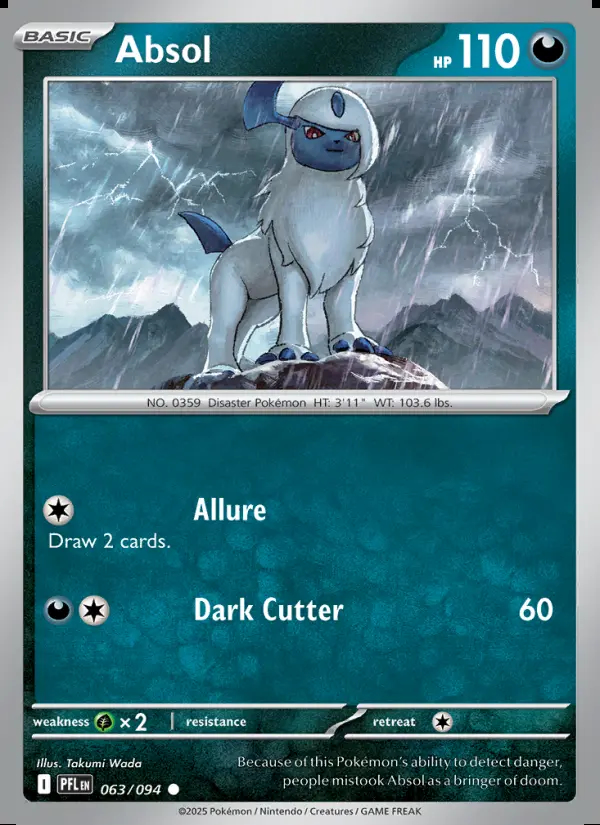 Image of the card Absol