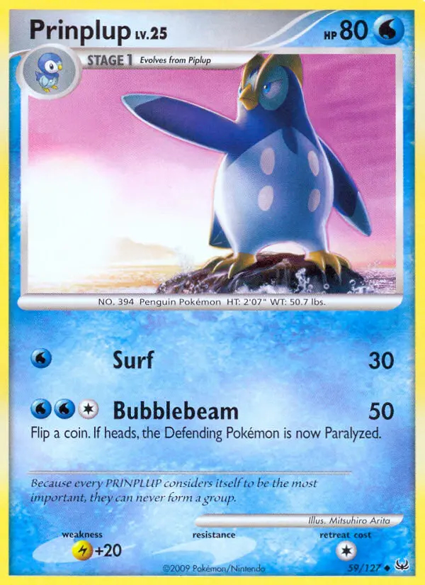Image of the card Prinplup