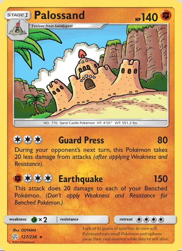 Image of the card Palossand