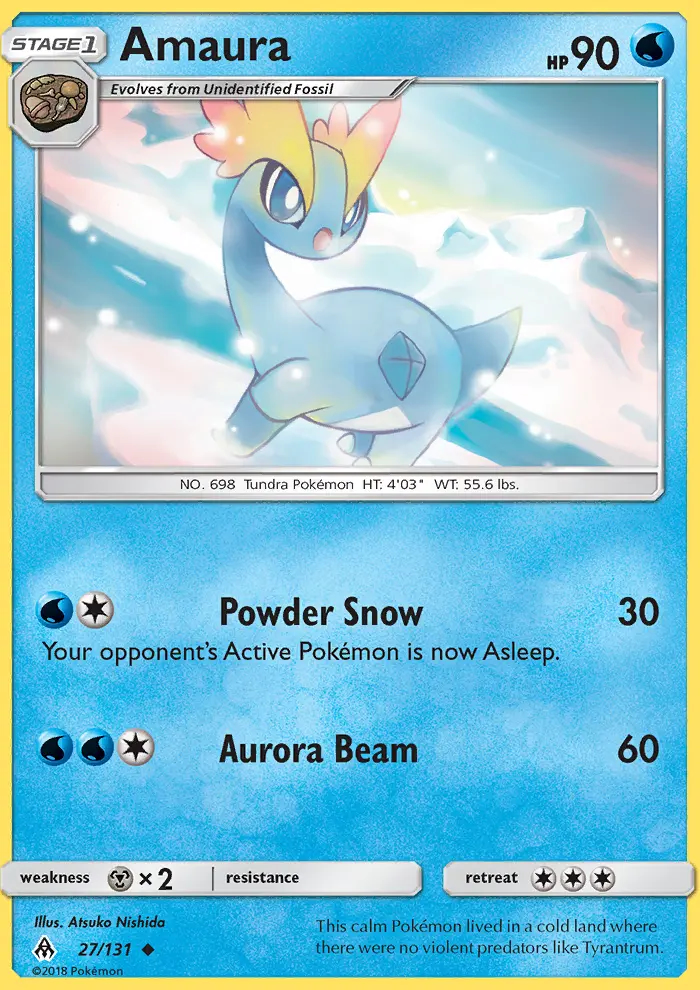 Image of the card Amaura