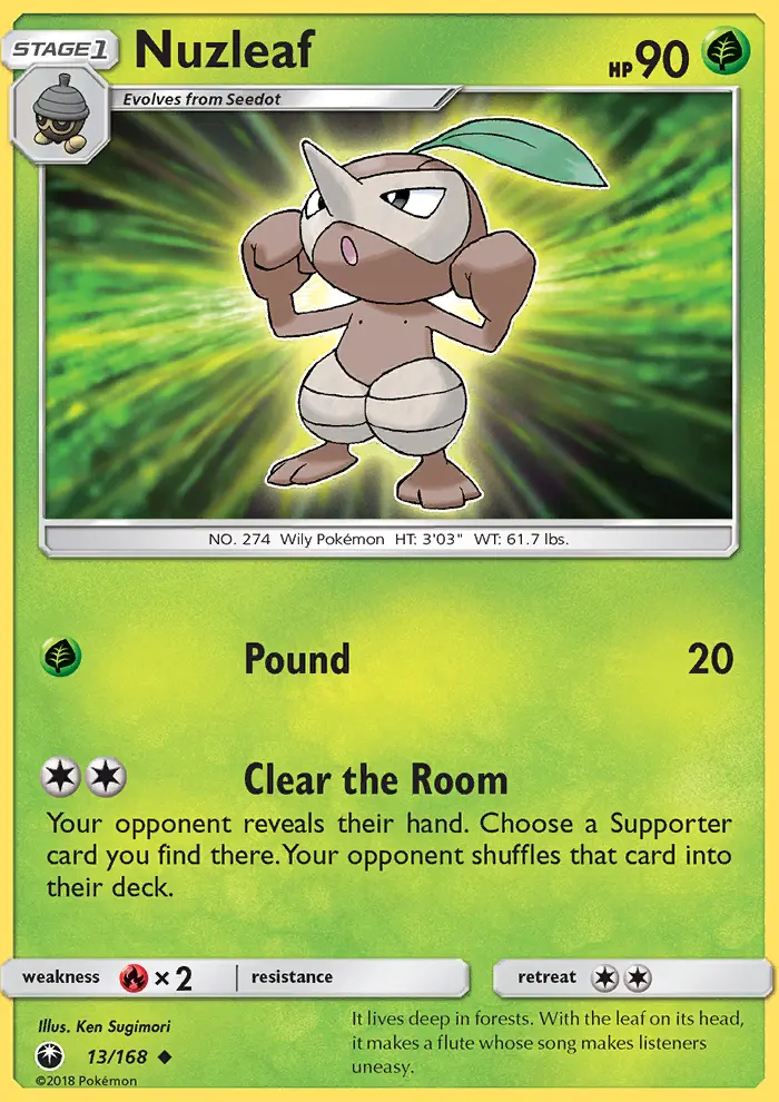 Image of the card Nuzleaf