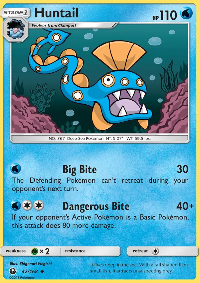 Image of the card Huntail