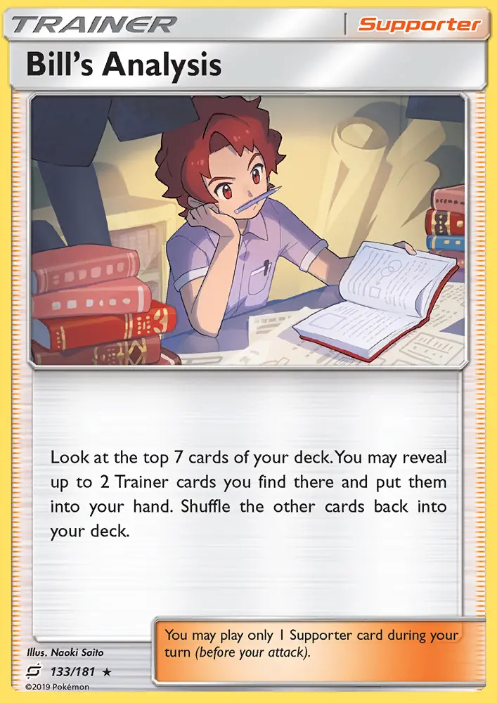 Image of the card Bill’s Analysis