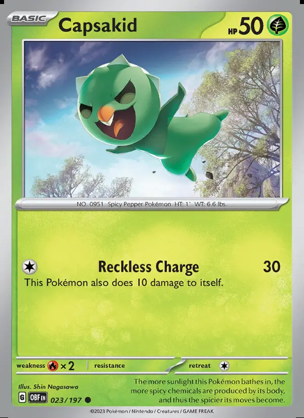 Image of the card Capsakid