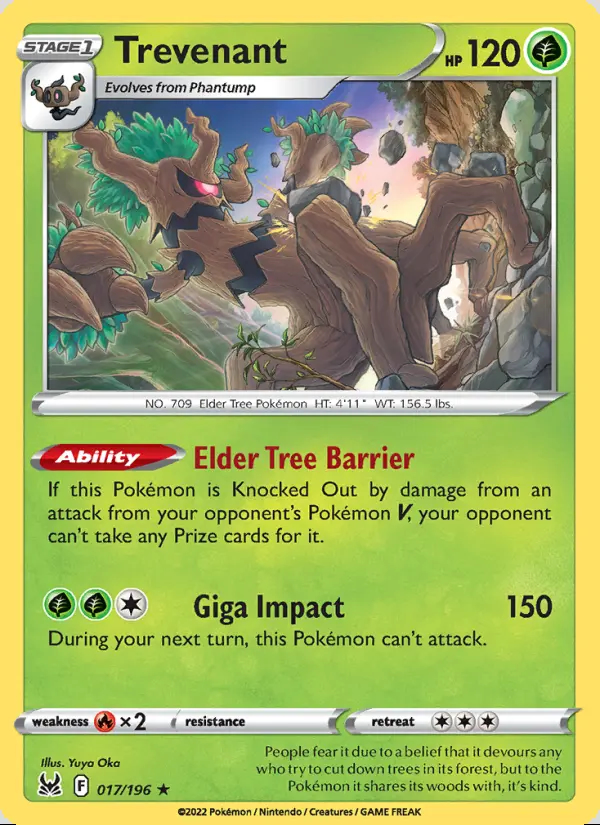 Image of the card Trevenant