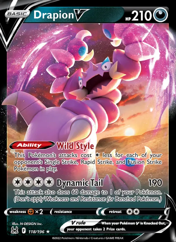 Image of the card Drapion V