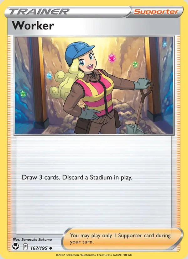 Image of the card Worker