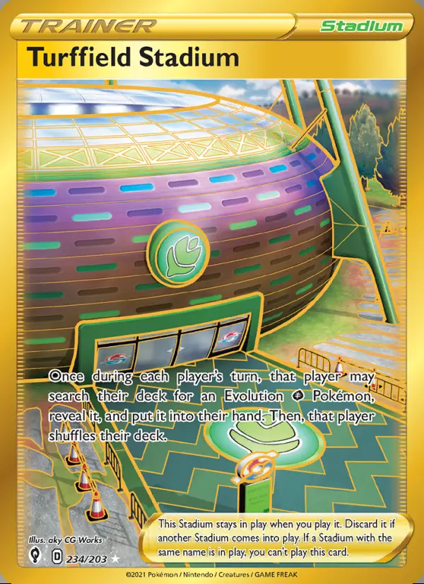 Image of the card Turffield Stadium