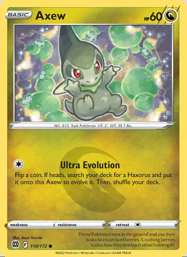 Image of the card Axew