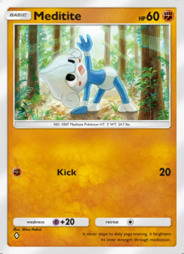 Image of the card Meditite