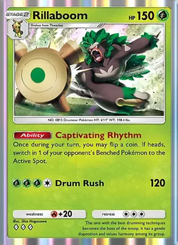 Image of the card Rillaboom