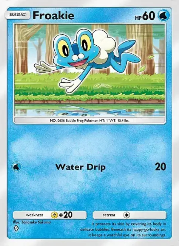 Image of the card Froakie