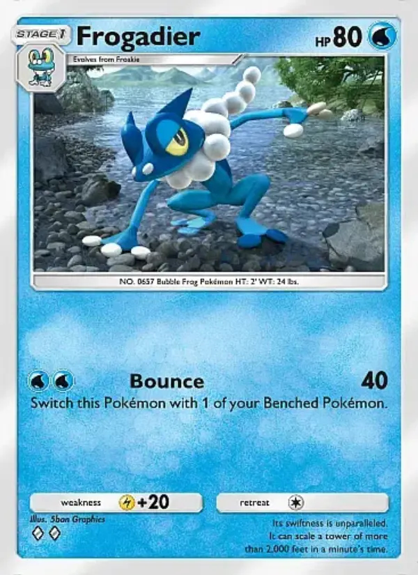Image of the card Frogadier