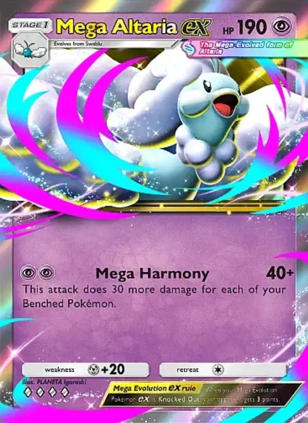 Image of the card Mega Altaria ex