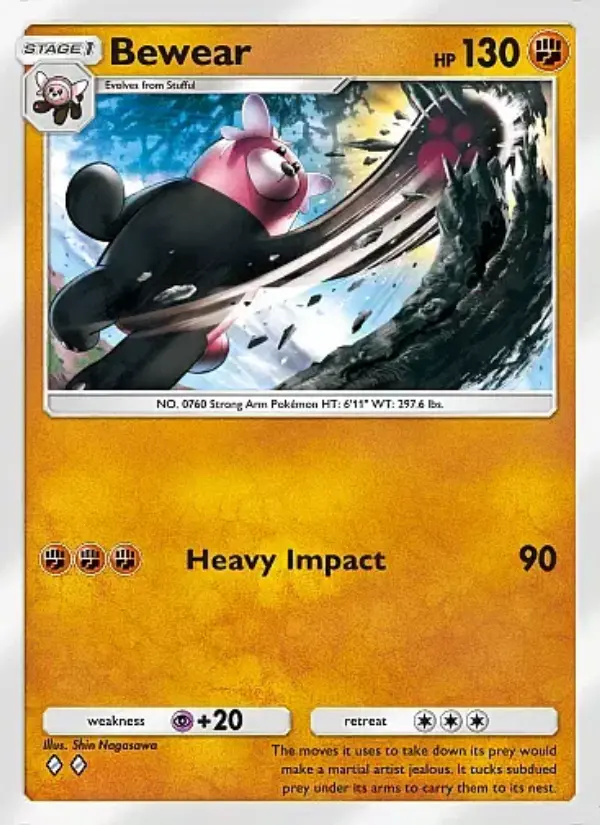 Image of the card Bewear
