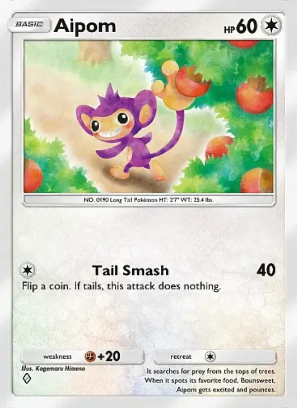 Image of the card Aipom