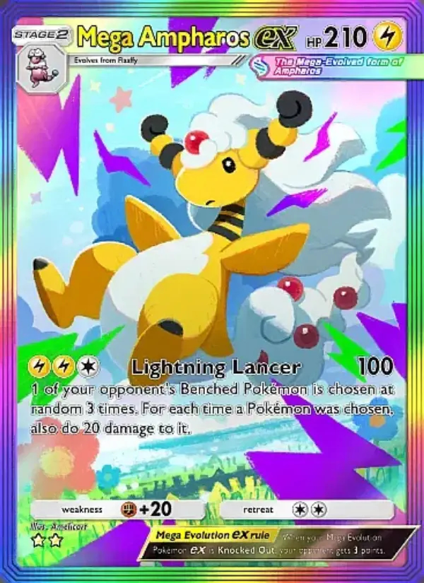 Image of the card Mega Ampharos ex