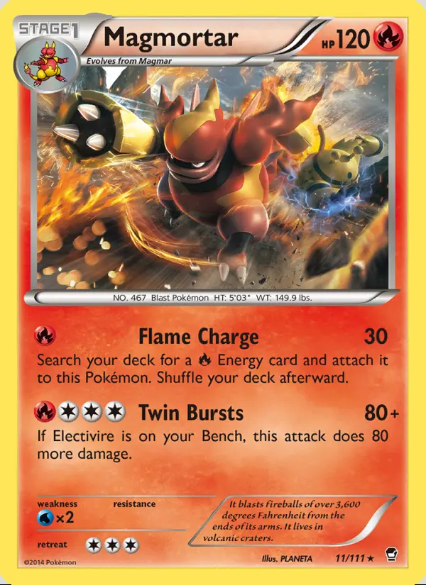 Image of the card Magmortar